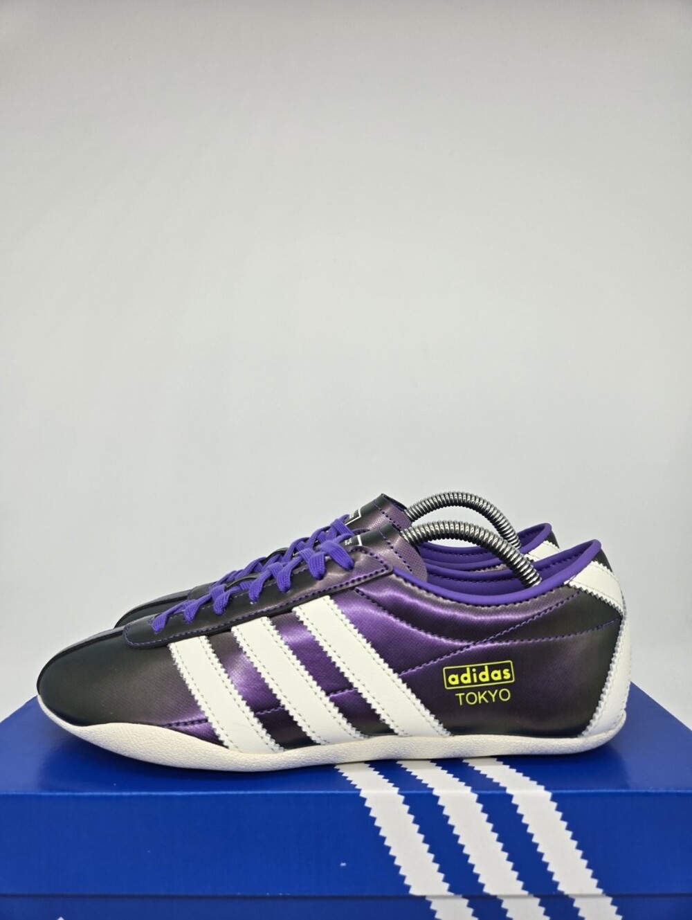 adidas Women's Tokyo IH6610 Metallic Purple Off White Shoes Size 7